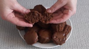 Шоколадные кексы, простой и вкусный рецепт!