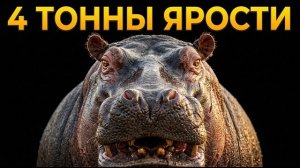 Бегемот. Почему он опаснее льва и крокодила? Сила природы
