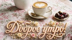 С добрым воскресным утром! Шикарная музыкальная открытка.