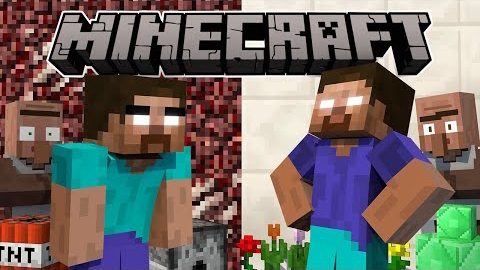 If HEROBRINE Had A BROTHER (Minecraft Animation) смотреть онлайн