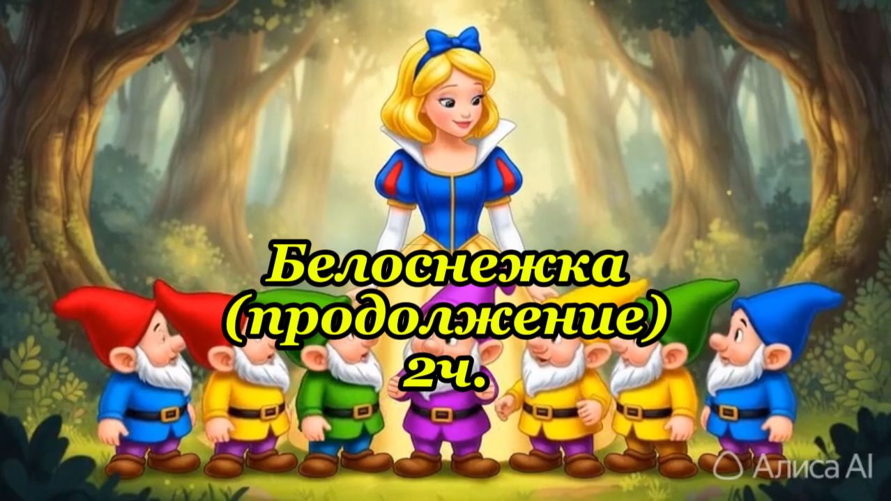 Белоснежка (продолжение)2ч. Музыкальный клип.