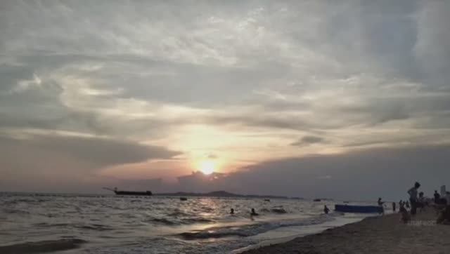 просто цвет заката - оранжево-серый ч.2 небо, море, берег