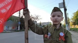 Маленький герой большого праздника