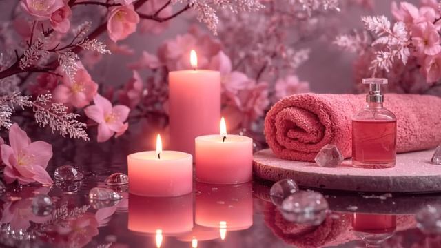 🌸 Розовое свечное сияние — расслабляющая spa-музыка для глубокого сна и сладких снов
