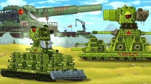 Мы КВ-44 и Карл-44 не остановимся перед врагами! Большая история! — Мультики про танки
