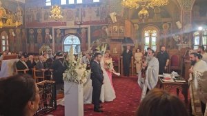 Венчание в Храме Георгия Победоносца в городе Паралимни, Кипр