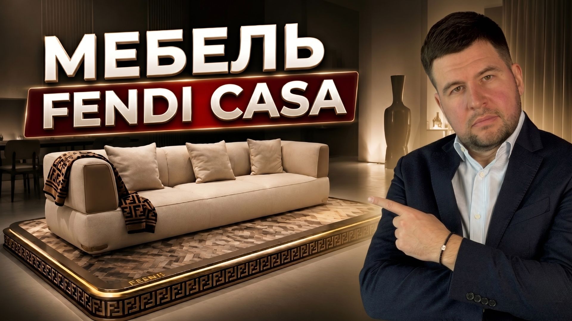 Обзор Fendi Casa 2026: Тяжелый люкс из Италии