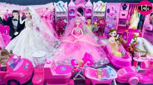 Играем в игрушки из мультика принцесса кукла Барби. Мультфильм для детей. ASMR АСМР