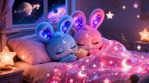 Засыпай через 3 минуты 🌙 Уютная колыбельная Лунного зайчика для глубокого сна ✨