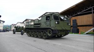 Артиллерийский тягач АТС-59Г, Музей отечественной военной истории, 9 мая 2026