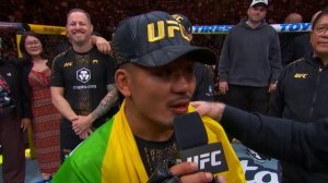 UFC 328: Джошуа Ван - Слова после боя