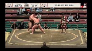 1 день Нацу Басё 2026 Макусита Сумо на русском (Natsu Basho 2026 Makushita Divis