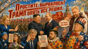«Простите, вырвалось!» №408 | Про празднование Дня Победы, решалу Трампа, троля Пескова