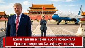 Трамп полетит в Пекин в роли покорителя Ирана и предложит Си нефтяную сделку