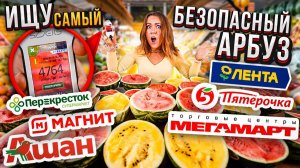 ИЩУ САМЫЙ БЕЗОПАСНЫЙ АРБУЗ ! Проверка НА НИТРАТЫ !