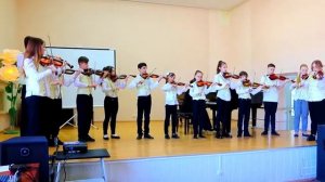 Городской фестиваль  Кантабиле Дж. Херман Привет, Долли Образцовый  ансамбль ВИОЛИНО