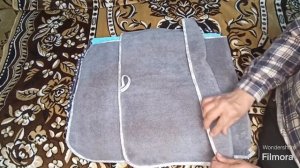 Махровый лоскут от Магнатекс. Шью полотенца на духовку.Обрабатываю косой бейкой. 1000047089.mp4