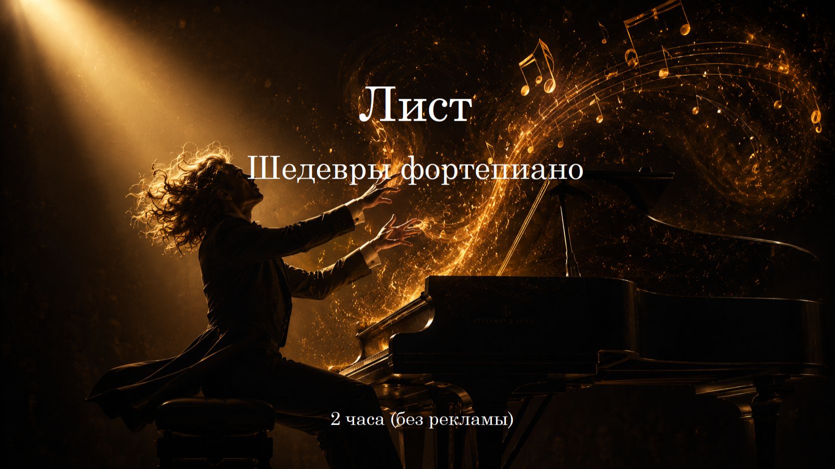 🎹 Лист – Шедевры фортепиано | 2 часа (без рекламы) | Виртуозная классика для учёбы и вдохновения