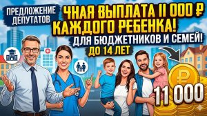 Бюджетники должны получать ежемесячную выплату на каждого ребёнка до 14 лет в размере 25% МРОТ