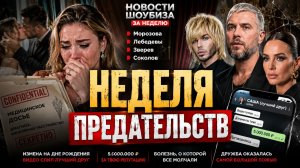 Неделя предательств: Морозова, Лебедевы, Зверев и Соколов. Как в шоубизе предали самых близких!