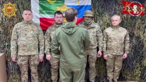 Апти Алаудинов «АХМАТ». Награждение бойцов