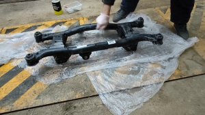 Задний подрамник Hyundai Tucson JM. Часть 1