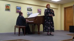 15 П. Аедоницкий, Е. Лаубе «Довоенный вальс». Евгения Малеева, Людмила Калинина