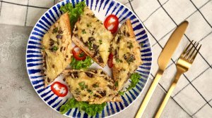 Багет с куриными потрохами