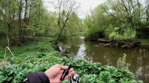 Мормышинг. Хозяйка речки вышла на охоту.
