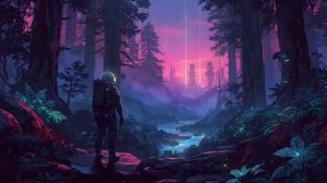 PLANET VX 2049 ｜ Cinematic Synthwave for Coding, Focus & Productivity