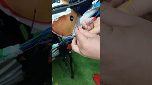 установка датчика переключения передач на Kayo k1 mx 250