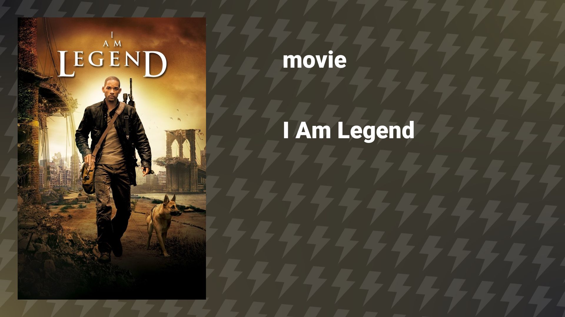 I Am Legend (movie, 2007) смотреть онлайн