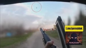 Парни ушли от вражеского дрона, но один 300