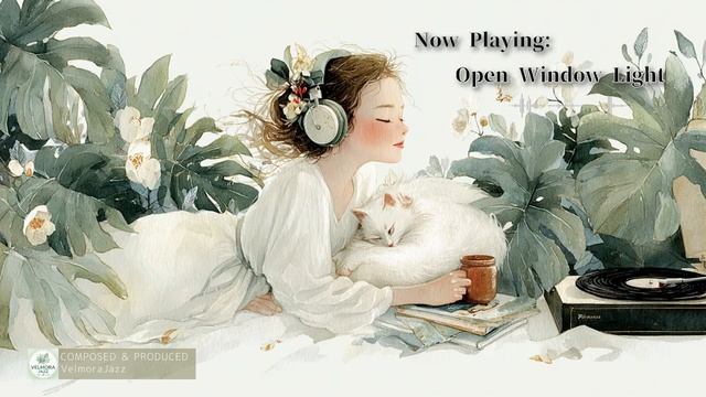 Relaxing Swing Jazz ☕ Drifting Summer Air