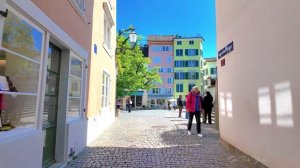 Атмосферная прогулка по улицам Цюриха Швейцария ✨