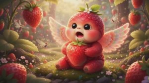 Милые искусственные фруктовые малыши едят светящиеся фрукты 🍓✨👶 Невероятно приятное ASMR-видео