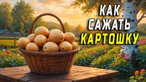 Как сажать картошку