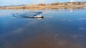 Первая вода модели буксира TID