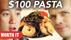 Worth It  $8 Pasta Vs. $100 Pasta
