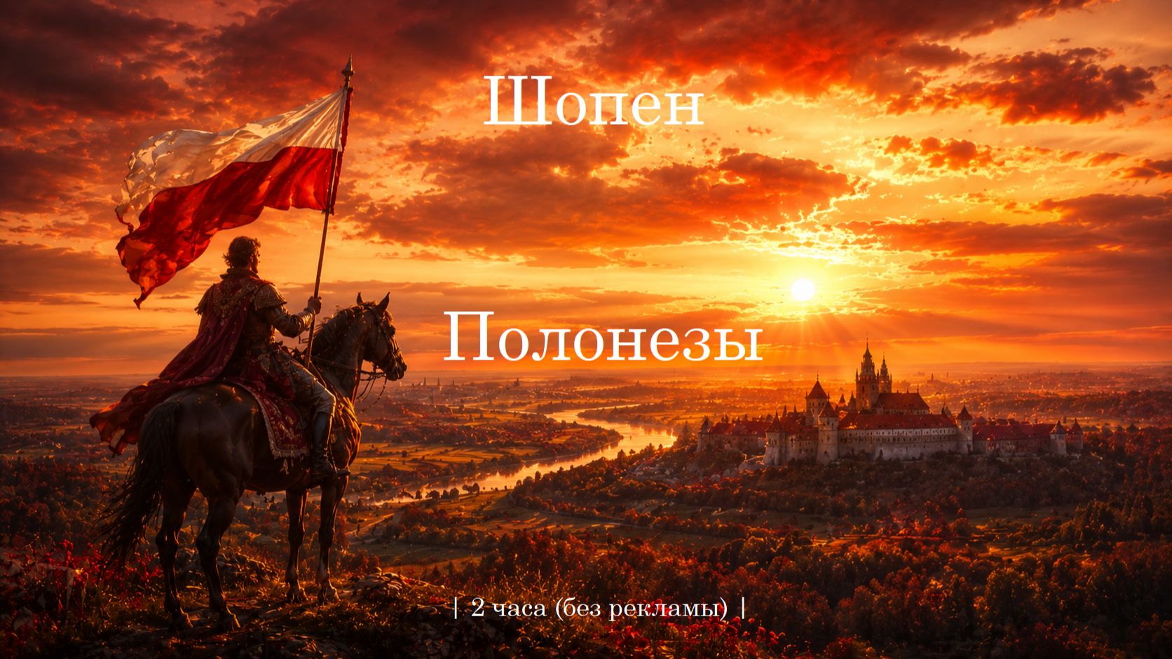 🎹 Шопен – Полонезы | 2 часа (без рекламы) | Героические шедевры для вдохновения.