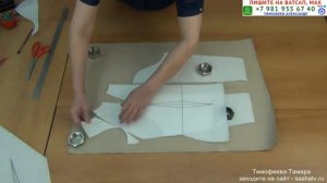 простой народный реглан, создание выкройки - бесплатные уроки шитья. Тимофеева Тамара