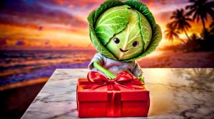 Живые Фрукты открывают классные Подарки 🎁😊✨ Невероятно приятная ИИ-анимация как Мультики!