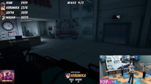 Запись стрима от 10.05.26 г / VR арена Zeexar / Командный VR-шутер «Зомби: Госпиталь» / 4 игрока