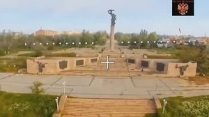 🔴Возложение цветов на 9 мая к мемориалу в «Парке Славы» в подконтрольном Окраїне Херсоне.🔴