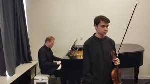 Дягилев Иван, концерт Чайковского n1 для скрипки с оркестром 1-ая часть