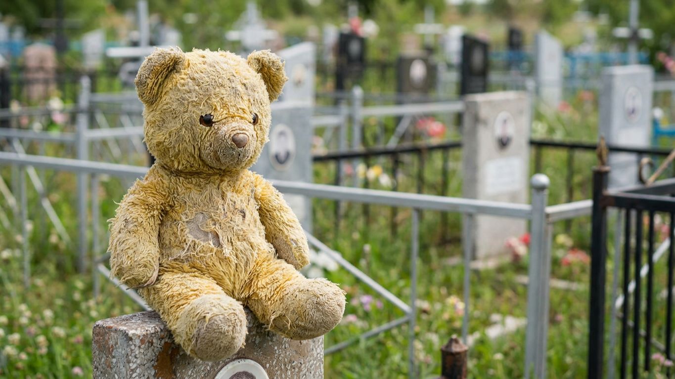 СЛЁЗЫ на ДЕТСКОМ КЛАДБИЩЕ . Новое КЛАДБИЩЕ. смотреть онлайн
