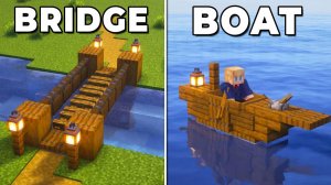 Более 20 способов и идей для строительства в Minecraft на открытом воздухе!