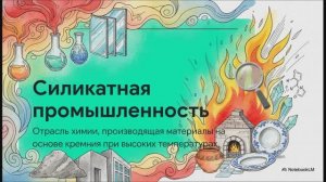 Химия 9 класс § 25 СИЛИКАТНАЯ ПРОМЫШЛЕННОСТЬ