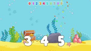 Детский развивающий мультфильм: лопаем шарики, считаем.