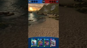 Наконец-то прошла карту событие, сражения и победа, « Я играю в Jurassic world Alive «